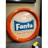 Fanta advertising tray.