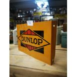 Dunlop Double Sided Advertising Sign.