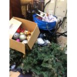 Large collection of Christmas decorations