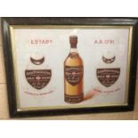 John Power & Son framed advertisement W 82cm H 62cm