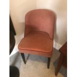 2 pairs of upholstered chairs