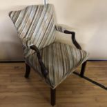 Georgian style Gainsborough chair