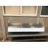 Stainless and glass deli counter display W 175 H 70 D 50