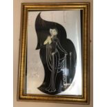 Framed print By Erte W 60cm H 85cm