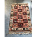 Good quality handmade rug W 180 D 105