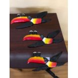 Guinness advertising set of 3 flying Toucans