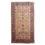 Kashan Lane Kork carpet. Persia late 19th century