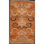 Khaden wool rug. Tibet first half of 20th century