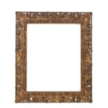 Carved and gilded wood frame. Late 19th c.