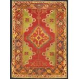 Kirshir wool rug. Anatolia. Late 19th century