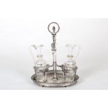 Silver cruet, gr. 645 ca. 19th century