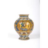 Majolica jar. Sicily. 18th-19th century