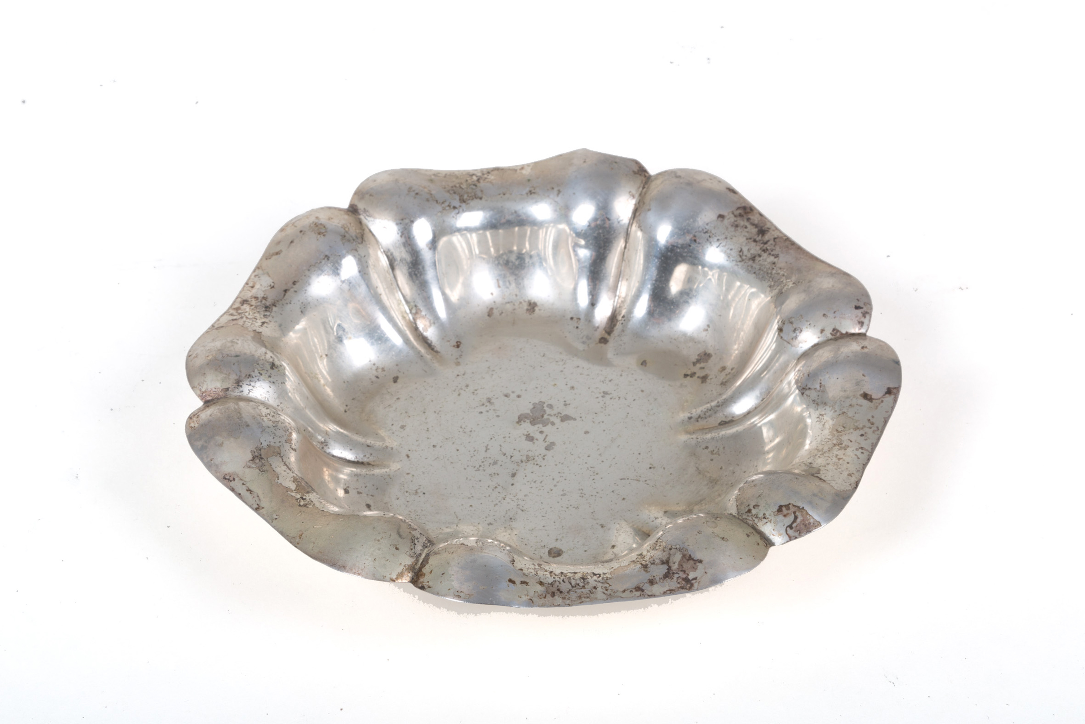 800 silver cachepot, gr. 580 ca. 20th century - Image 2 of 3