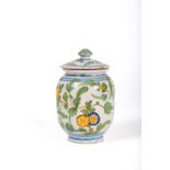 Llittle majolica vase. IGNAZIO CALLEGARI. 19th c.