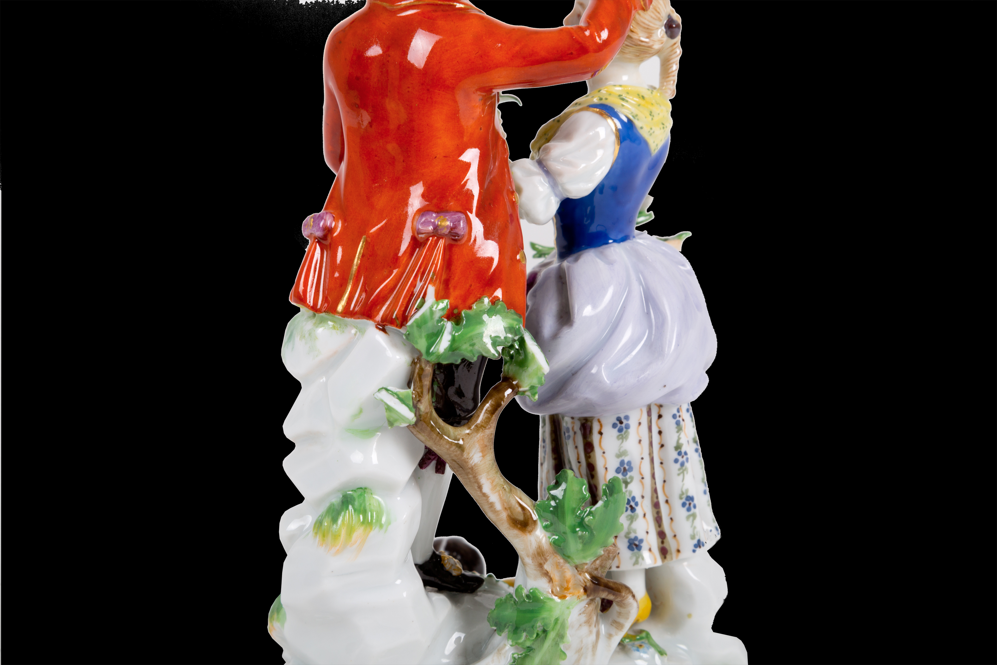 Meissen porcelain figurine. Late 18th-early 19th ce. - Image 4 of 5