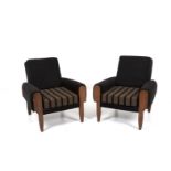 Pair of armchairs from Hotel Gallia, Milan. '70s