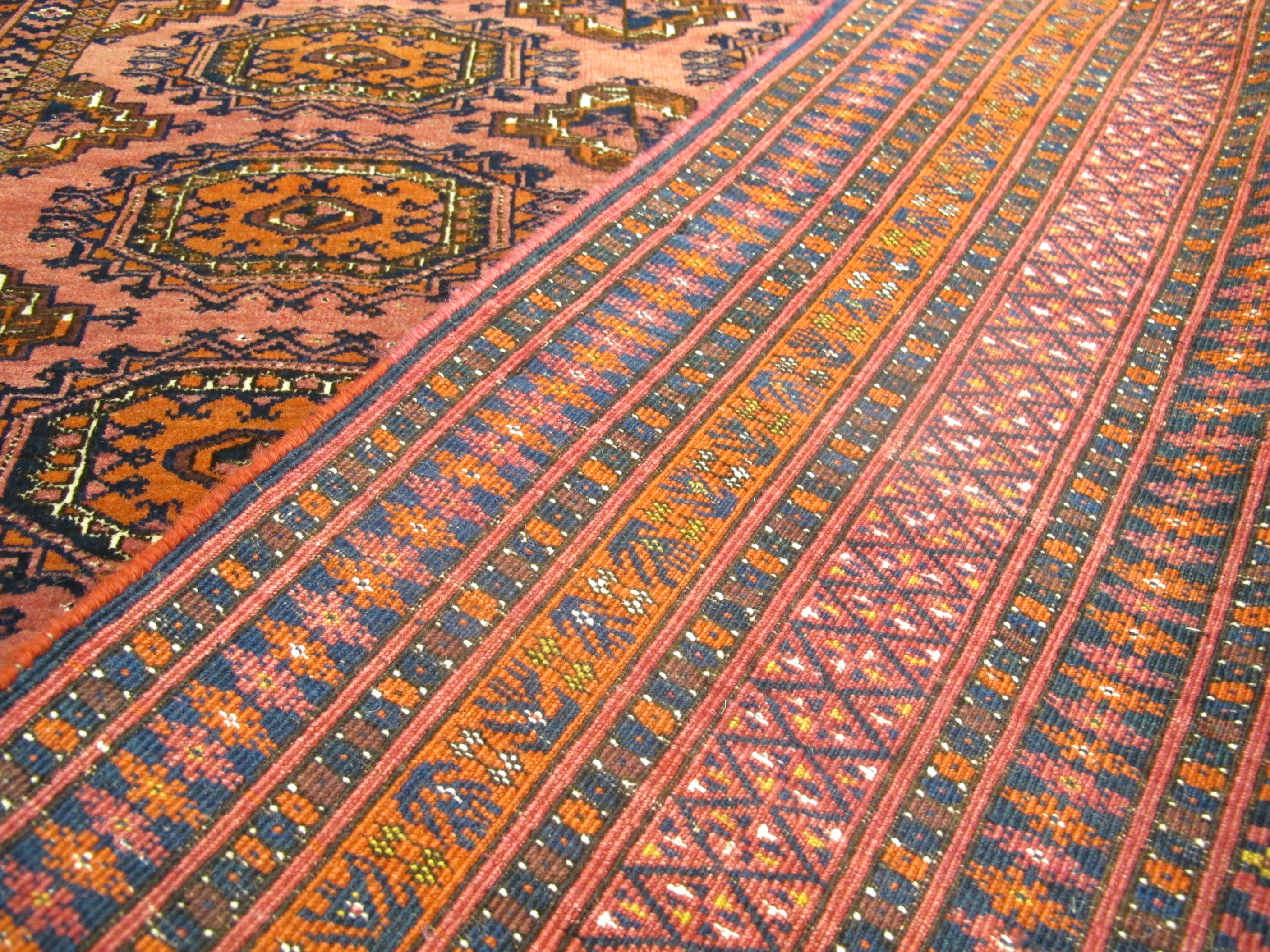 Tekkè wool rug. West Turkestan. About 1900 - Image 3 of 3