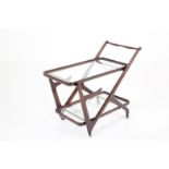 CESARE LACCA for CASSINA. Wooden trolley