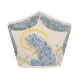 Ceramic plate marked ITALIA SACA. '40s-'50s