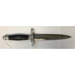 WWII GERMAN NSFK GLIDERS PILOTS DAGGER THE 17CM BLADE SMF SOLINGEN-NO SCABBARD