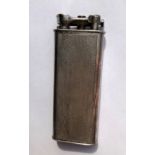 VINTAGE 1930S HARJAX CIGARETTE LIGHTER WITH LIFT ARM AND ENGINE TURNED DECORATION