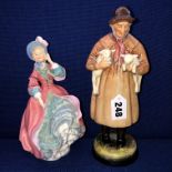 ROYAL DOULTON LAMBING TIME HN1890 AND SPRING MORNING HN1922