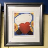 MACKENZIE THORPE- LOVE IS EVERYWHERE-LIMITED EDITION PRINT 19/85 SIGNED ARTISTS PROOF BLIND STAMP
