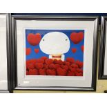 MACKENZIE THORPE-ALL IS LOVE -LIMITED EDITION PRINT 13/65 F/GLAZED 80CMX67CM