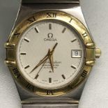 GENTLEMANS OMEGA CONSTELLATION CHRONOMETER AUTOMATIC WRIST WATCH