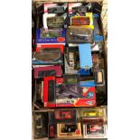 ONE MORE BOX CONTAINING BOXED DIECAST MODEL CARS BY MOTORMAX, MATCHBOX,
