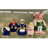 WADE GOLDILOCKS AND THE THREE BEARS AND A WADE NAT WEST PIG MONEY BANK