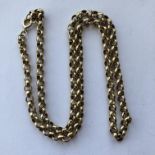 9K GOLD BELCHER LINK CHAIN 19.