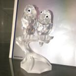 SWAROVSKI COLLECTORS SOCIETY ANNUAL EDITION 1987 'TOGETHERNESS' - THE LOVEBIRDS