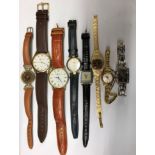 BAG OF LADIES WRIST WATCHES INCLUDING CORNAVIN AUTOMATIC,