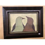 INUIT PRINT ENTITLED 'TWO BIRDS' 55CM X 37CM APPROX