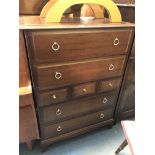 STAG SEVEN DRAWER CHEST