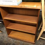 TEAK DWARF BOOKCASE