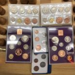 TWO 1970S THE COINAGE OF GREAT BRITAIN AND NORTHERN ISLAND SETS,