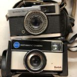 VINTAGE OLYMPUS TRIP 35MM CAMERA AND ONE OTHER