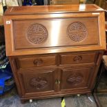 MATCHING CHINESE DESIGN ROSEWOOD BUREAU