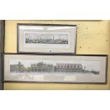 TWO PANORAMIC PRINTS OF VENICE F/G