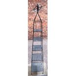 METAL WORK GARDEN OBELISK WOTNOT PLANTER