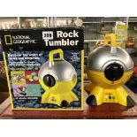 BOXED NATIONAL GEOGRAPHIC ROCK TUMBLER AND POLISHER