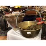 BRASS PRESERVE PAN,