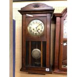 1930S PENDULUM WALL CLOCK