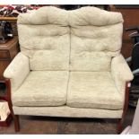 MINT GREEN TWO SEATER SOFA