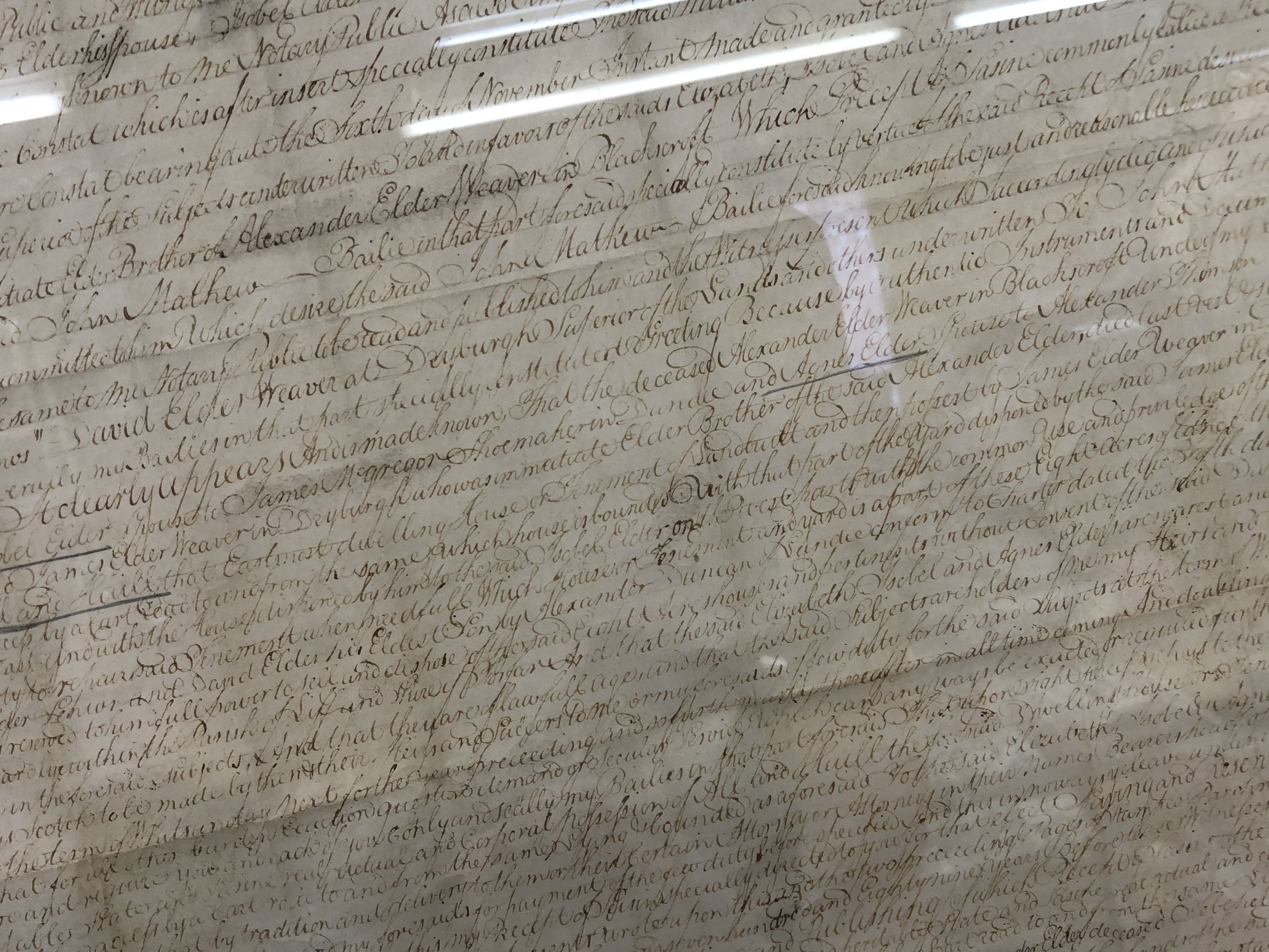 PARCHMENT INDENTURE F/G 70 X 81CM APPROX - Image 4 of 4