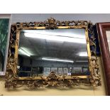 GILT ACANTHUS FRAMED MIRROR