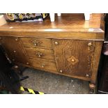 1930S OAK SIDEBOARD