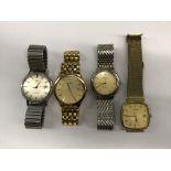 GENTLEMANS SEIKO WRIST WATCH, TISSO QUARTZ WRIST WATCH,